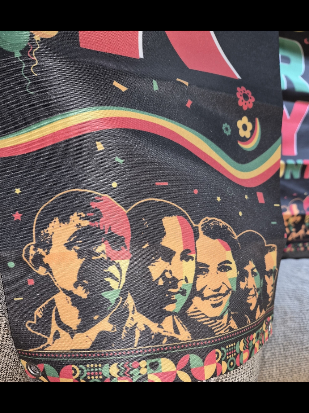 Happy Black History Month Banner